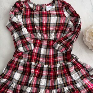 Old Navy toddler plaid dress size 5T
